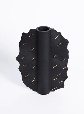 现代简约规则流星雨家花瓶居创意摆茶几HCN电视柜样件板间不桌面