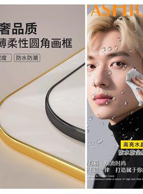 理发店装饰画高级感发廊发型海报宣传创意墙面挂画网红美发店壁画