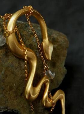 飞天 灵蛇项链来自丝绸之路敦煌新中式复古高级感个性精致新款潮