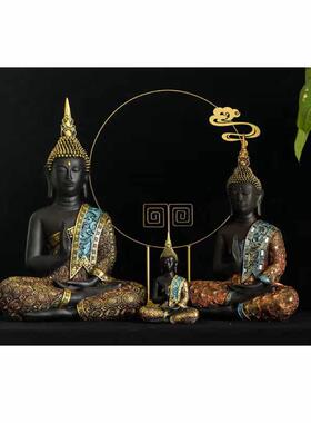 10/16cm Mini Buddha Statue Thailand Buddha Sculpture Green R