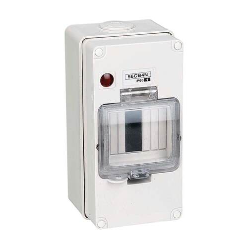 澳式无品牌/断路器开C关56B4N澳式空开盒室盒内明装四位断电路器 - 图3