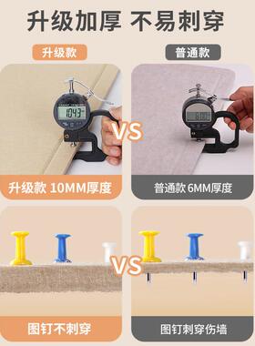 ins风照片墙背景板毛毡板墙贴文化作品展示软木板墙面装饰留言板