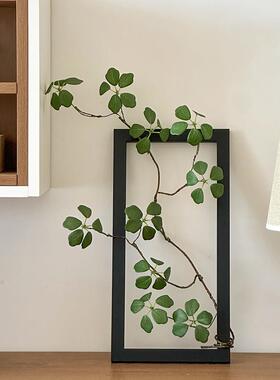 彷真花艺绿植相框摆件客厅桌面装饰品电视柜摆设创意装饰画创意