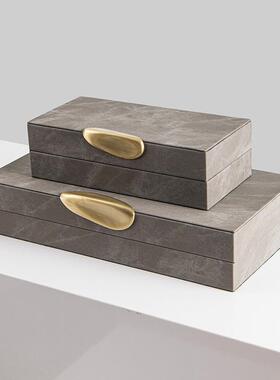 具卖场橱窗软房装饰品盒子家居新古典饰盒衣帽首间样家PH-216L板