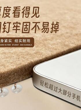 YT定制毛毡板照片墙软木板背景板展示板墙壁遮丑客厅卧室墙面装饰