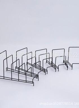 厂家直销简约酒店厨房铁艺分格架展厅陶瓷玻璃多格金属展示架