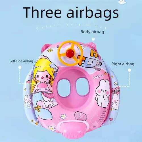 PVC inflatable swimming ring, Swim Floats，Pool Toys for Swi - 图1
