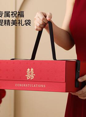 新婚订婚礼物送新人新娘闺蜜高级感实用年轻人特别的结婚喜字摆件