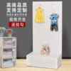 Perforated board shelf display rack storage standing wall-mounted floor-standing socks jewelry storage rack with bracket