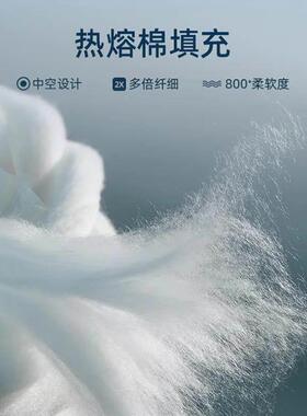 不塌陷整头枕头枕芯一对装家用护颈椎助睡眠学生宿舍单人加送枕套