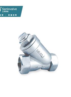 不锈钢Y型丝口过滤器可加工SY11-16P丝口螺纹Y型过滤器