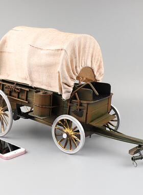 古219代带柜篷马车8铁艺工艺品橱窗展示摆件怀旧代经典70、0年风