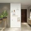 Top-level hole-in-the-floor coat rack partition hanger wall entrance entrance custom-made rack wardrobe side panel