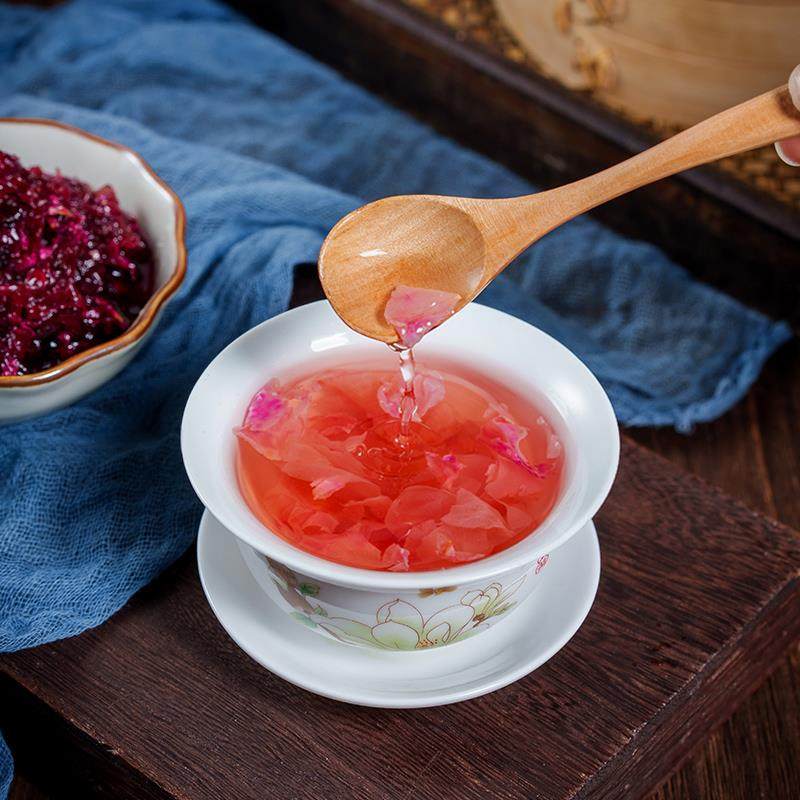 云南玫瑰花酱烘焙鲜花饼商用花酿夹面包专用玫瑰酱玫瑰花瓣食用,淘宝优惠券,粉丝福利购,淘宝优惠卷
