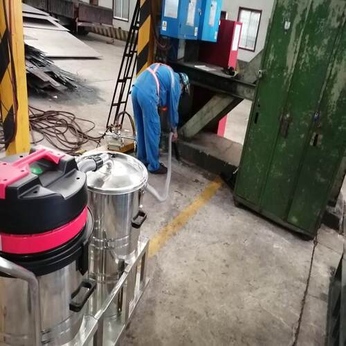 石膏粉石灰粉用工业吸尘器大功率吸尘吸水机双桶吸尘器GS-3000F - 图2