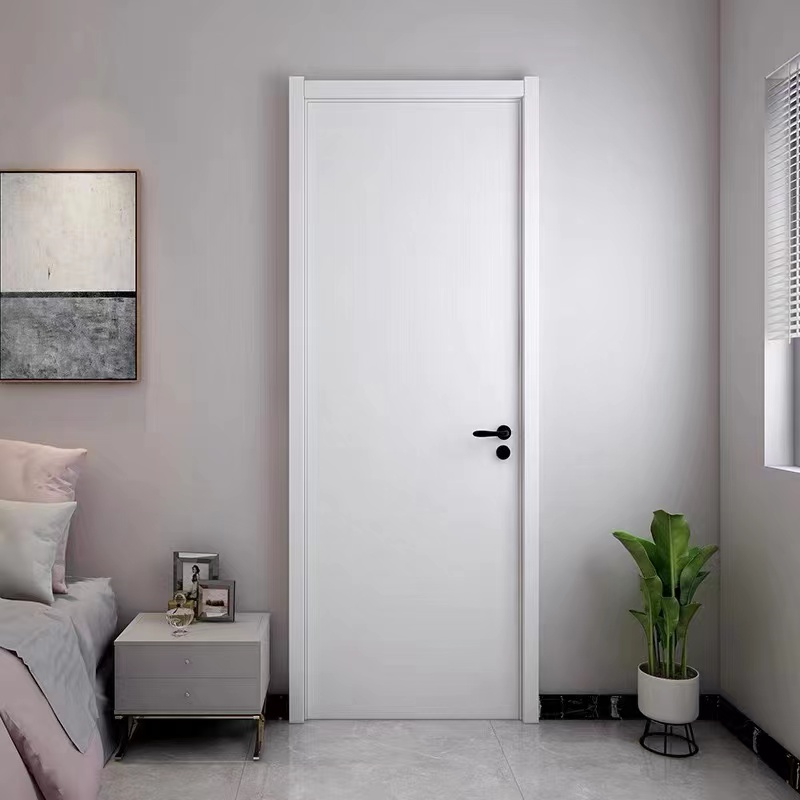 实木门室内卧室房间套装门复合烤漆门隔音门门套主卧隐形门生态门 - 图1
