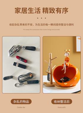 电视爱心摆件创意玄关客厅电视柜玄关钥匙收纳收纳客厅创意摆件