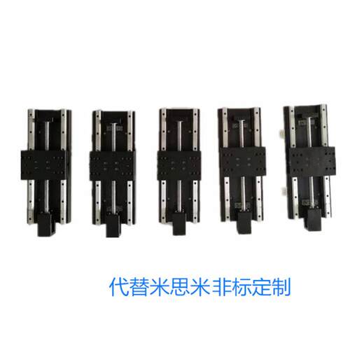 28MM宽ISGR内置高速静音双轴心直线导轨方形带锁滑块轨道厂家直销 - 图3