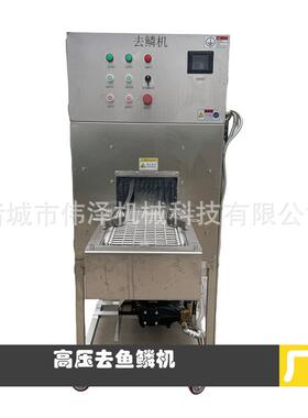 水产加工鱼类去鱼鳞设备高压去鳞机草鱼花鲢鱼360度无死角