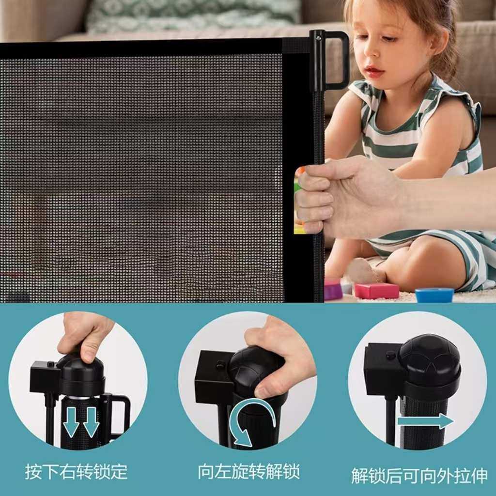 工厂直销可伸缩门栏儿童安全防护栏宠物围栏室内楼梯口安全防护栏,淘宝优惠券,粉丝福利购,淘宝优惠卷