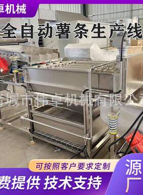 大MAGA-102型法式薯条流线 燃气速冻薯条水厂流水 全自动薯线条生