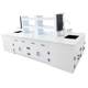 Laboratory bench steel wood solid table all steel stroke central test side table physical and chemical experiment table inspection cabinet