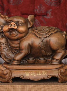 十二生肖摆件全套大号鼠牛虎兔龙蛇马羊猴鸡狗猪家居装饰品摆设