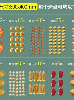 deskoven烘焙设备多层电烤鱼蛋挞烤鸡炉三层平炉大烤箱商用烤箱