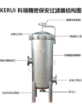 自来96水预过滤保除安过器5微米前置精密过滤备滤除锈设渣杂质过