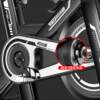 Yingerjian spinning bicycle magnetically controlled home smart exercise bike fitness equipment gym folding exercise bike