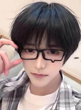 流泪眼镜框可爱日系哭哭眼镜无镜片滴泪眼镜架高级感镜架素颜神器