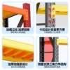 Heavy-duty shelf hole plate storage support rack floor-standing warehouse supermarket cargo storage shelf household storage