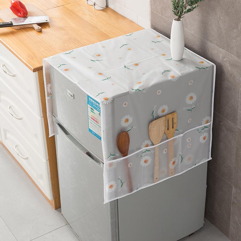 Dust cover refrigerator thickened protective storage hanging bag