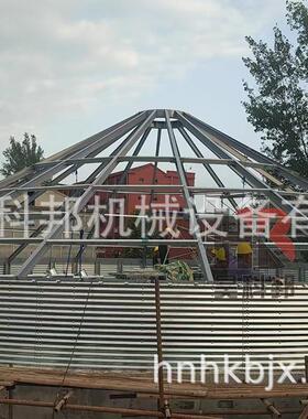 装配式粮食钢板仓3000吨立筒粮仓农业合作社用散装粮食储存仓