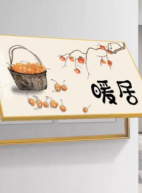 挂画客厅2026新款客厅装饰画轻奢高级感加宽大尺寸轻奢铝合金液压