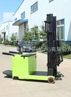 全自动平衡重堆高车无腿电动液压升高机前移式电瓶装卸叉车