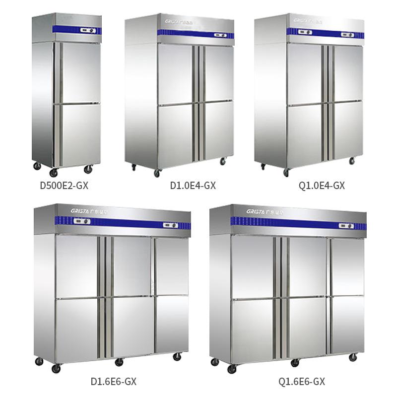 二门D500E2-GX四门六门单双温冷藏冷冻柜Q1.0E4-GX节能 - 图3