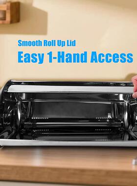 Bread Box bin storage holder Kitchen Countertop Storage 22L