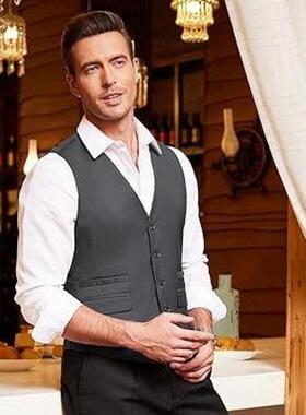 L 30263 Men's Suit Vest 士西装马甲跨境速卖通外贸