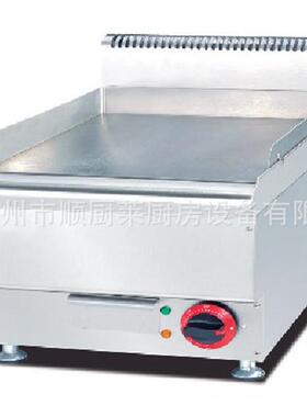 646台式电热全平扒炉商用40cm牛排炉牛扒机手抓饼豪华炉煎饼炉