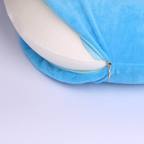 新款直销u型枕慢回弹记忆棉枕芯圆头u形枕旅行脖子枕头办公午睡颈 - 图3