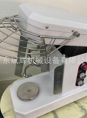 10升电动不锈钢一键急停商用面包面团揉面机可抬头款可拆桶和面机