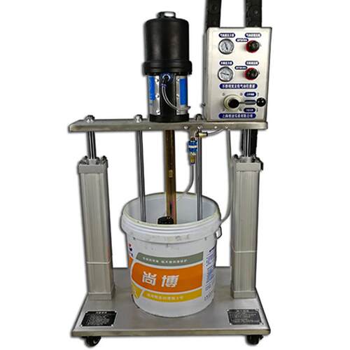 不锈钢双立柱注脂机RJ-108C45-20L举升压盘泵架工业气动油脂泵 - 图3