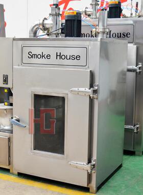 果木烟熏炉 小型香肠烟熏机 熏鸡烤鸭糖熏炉 一机多用 上色均匀