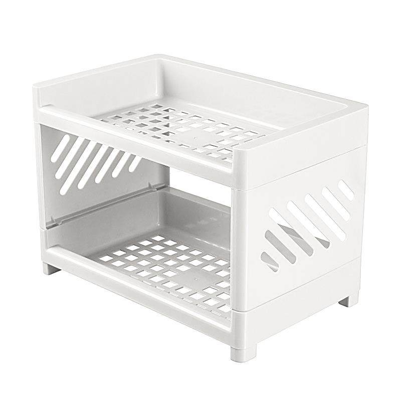 ins风PP收纳层架多功能桌面整理杯子置物架浴室厨房卧室收纳柜,淘宝优惠券,粉丝福利购,淘宝优惠卷