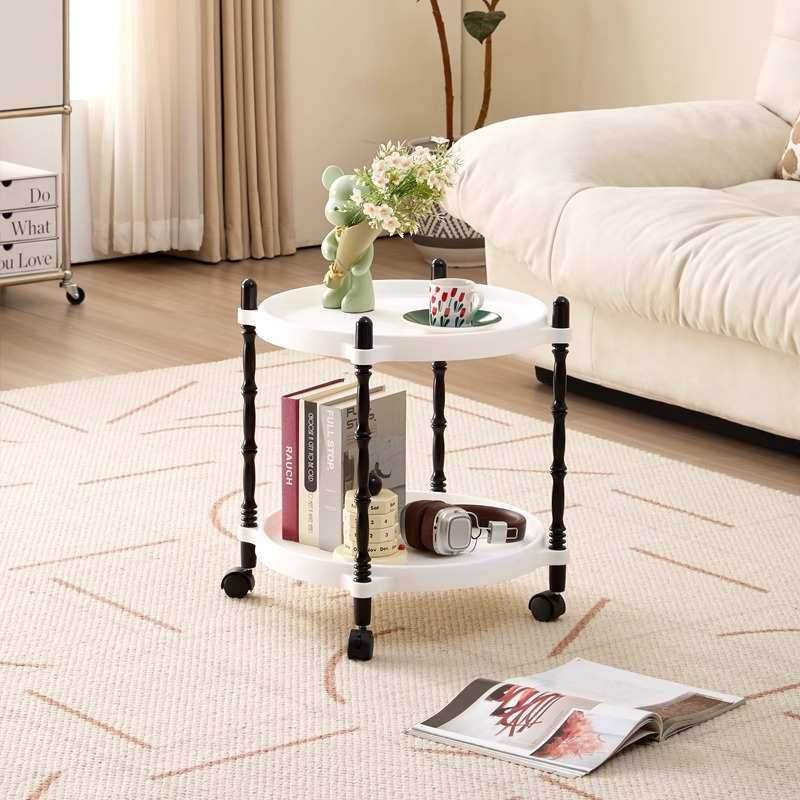 沙发边几置物架落地可移动多层整理架客厅收纳架卧室简约床头茶几,淘宝优惠券,粉丝福利购,淘宝优惠卷