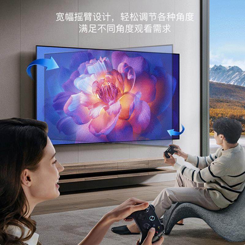 桦崟电视机挂 架 伸缩旋转壁挂支 架 万能通用32 43 55 65 75英寸折叠挂墙摆件饰品床笠拉车,淘宝优惠券,粉丝福利购,淘宝优惠卷