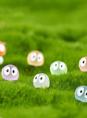 可爱夜光彩色煤球 收纳盒装 毕业季寻找小煤球计画摆件