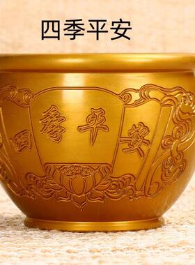 直供做旧仿古黄铜铜缸狮头缸多样工艺品家居办公书房装饰品摆件