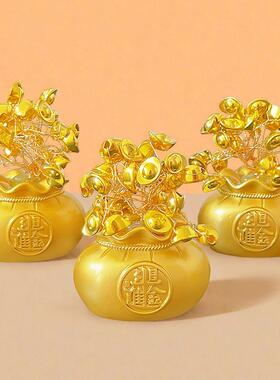 金福袋十二生肖财发树家居装饰合摆件招工艺品FCS-88喜庆礼物财汽
